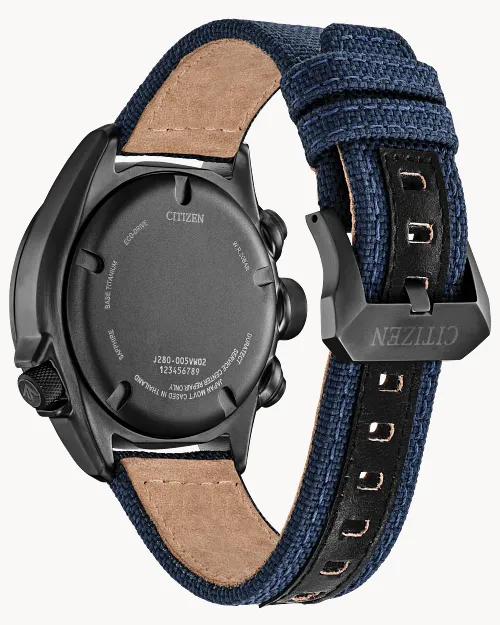 Promaster Altichron Blue Dial Nylon Strap BN4065 07L CITIZEN